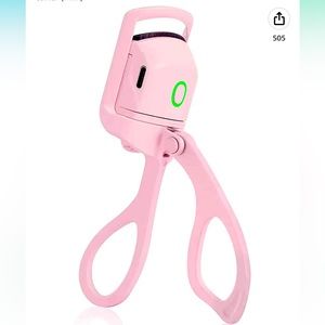 Heated eyelash curler
